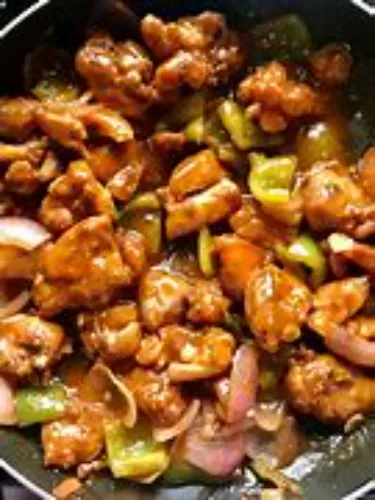 Small Onion Chilli Chicken